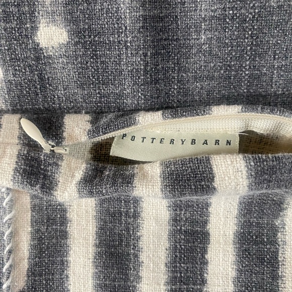 Pottery Barn Shibori Diamond Pillow Cover 24” - Picture 8 of 10